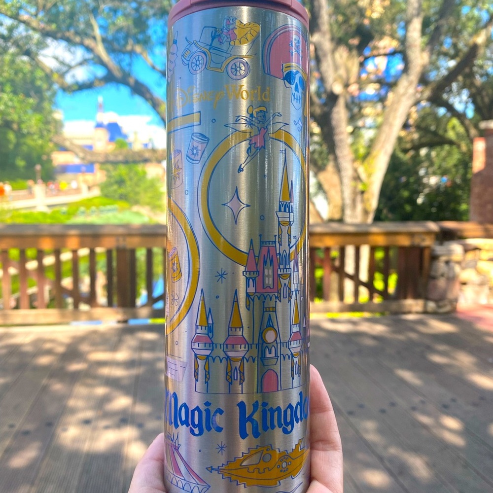 Disney 50th Anniversary Magic Kingdom tumbler